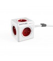 تبدیل برق allocacao مدل PowerCube Extended 3m رنگ قرمز