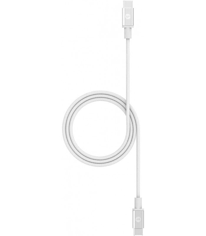 کابل شارژ دو سر USB-C موفی مدل mophie 1.5m-سفید