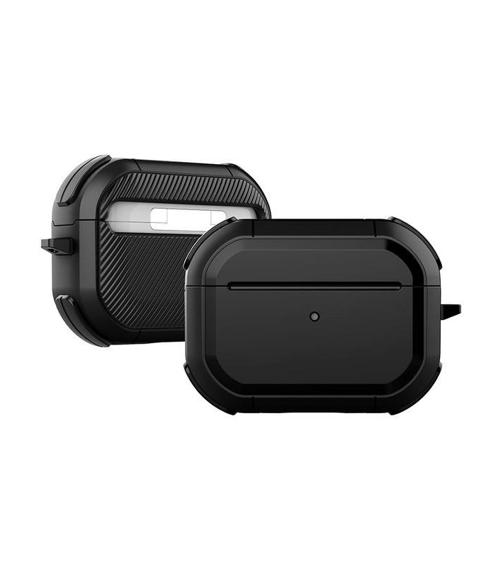 کیس محافظ ایرپادز ۳ مدل Eggshell Defender رنگ مشکی