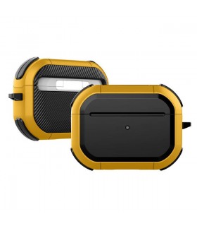 کیس محافظ ایرپادز ۳ مدل Eggshell Defender رنگ زرد