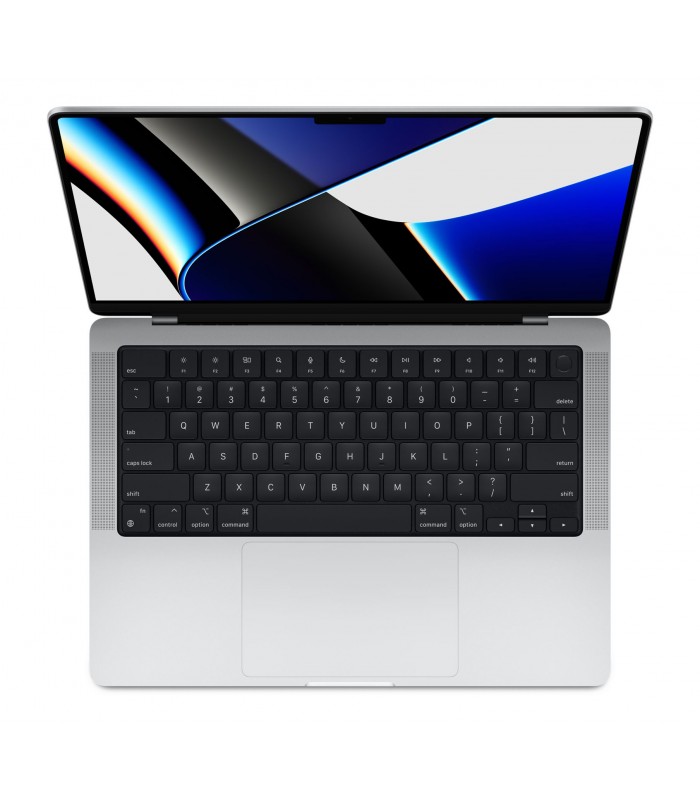 مک بوک پرو ۱۴ اینچی اپل با چیپ M1Pro - مدل MKGT3 رنگ نقره‌ای