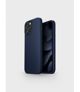 کیس سیلیکونی یونیک مناسب iPhone 13 Pro Max مدل UNIQ Lino-آبی