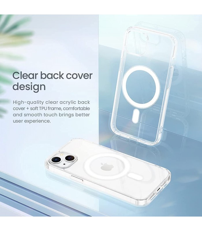 کیس محافظ G-Tech مناسب iPhone 13 مدل Sirocco Crystal Mag-GCA02412