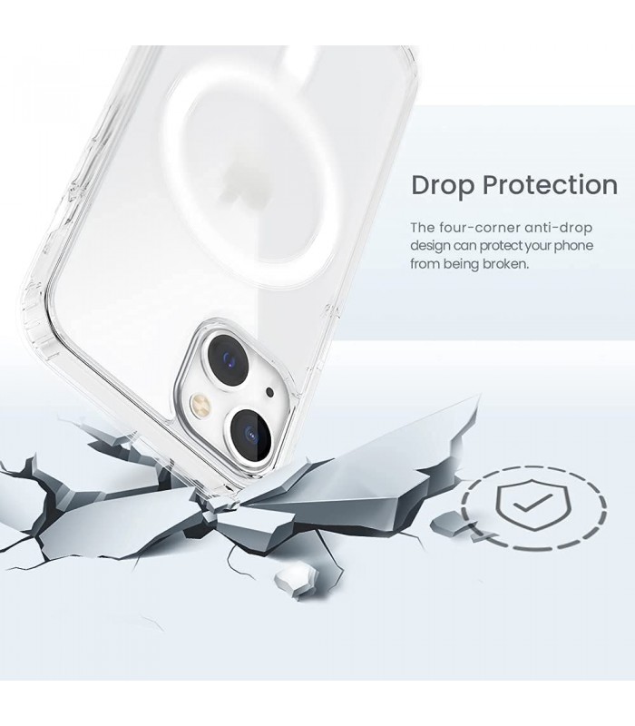 کیس محافظ G-Tech مناسب iPhone 13 مدل Sirocco Crystal Mag-GCA02412