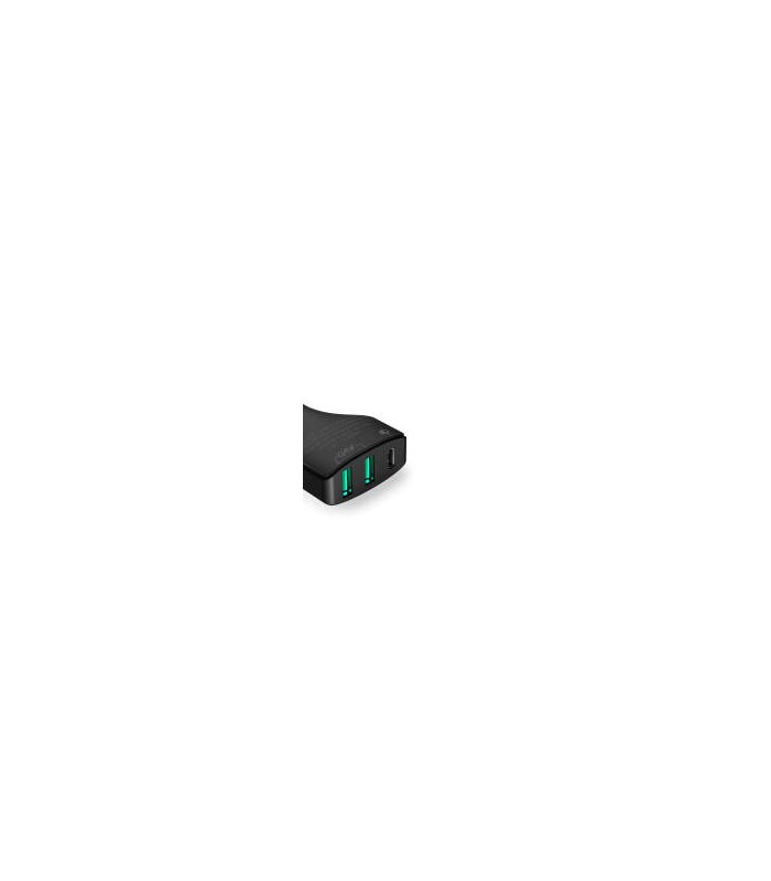 شارژر فندکی ۳ پورت ۴۹.۵ وات آکی مدل Aukey USB-C Car Charger CC-Y3