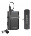 میکروفون بی‌سیم و یقه‌ای بویا مدل BOYA BY-wm4 PRO-K3 مناسب برای دستگاه‌های iOS