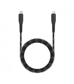 کابل شارژ USB-C به لایتنینگ Energea مدل Nyloflex 3m-مشکی