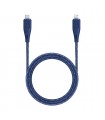 کابل شارژ USB-C به لایتنینگ Bazic مدل GoCharge 1.2m-آبی