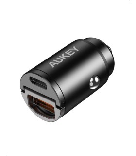شارژر فندکی ۲ پورت ۳۰ وات آکی مدل Aukey CC-A3