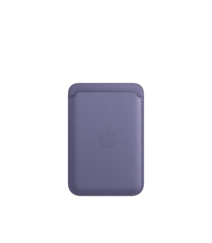 جاکارتی مگ سیف چرمی اپل مدل iPhone Leather Wallet with MagSafe-Wisteria-اصلی
