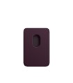 جاکارتی مگ سیف چرمی اپل مدل iPhone Leather Wallet with MagSafe-Dark Cherry-اصلی