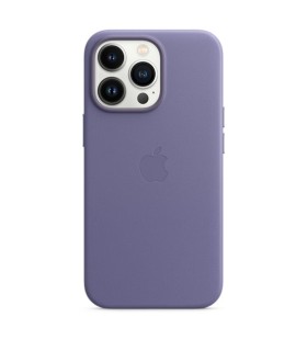 کیس چرمی اپل مناسب iPhone 13 Pro مدل Leather Case MagSafe-Wisteria-اصلی