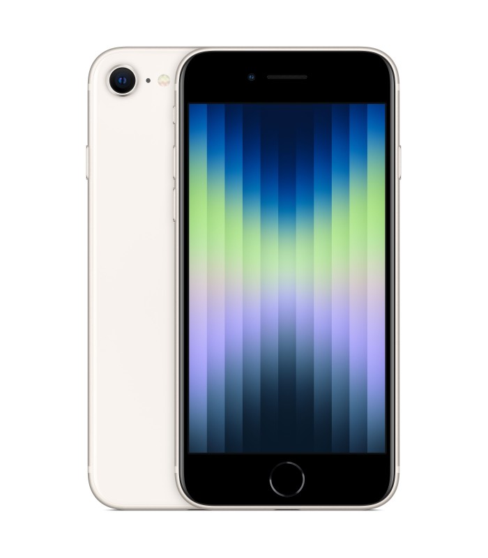 گوشی موبایل اپل مدل iPhone SE 2022 ظرفیت ۱۲۸ گیگابایت-استارلایت