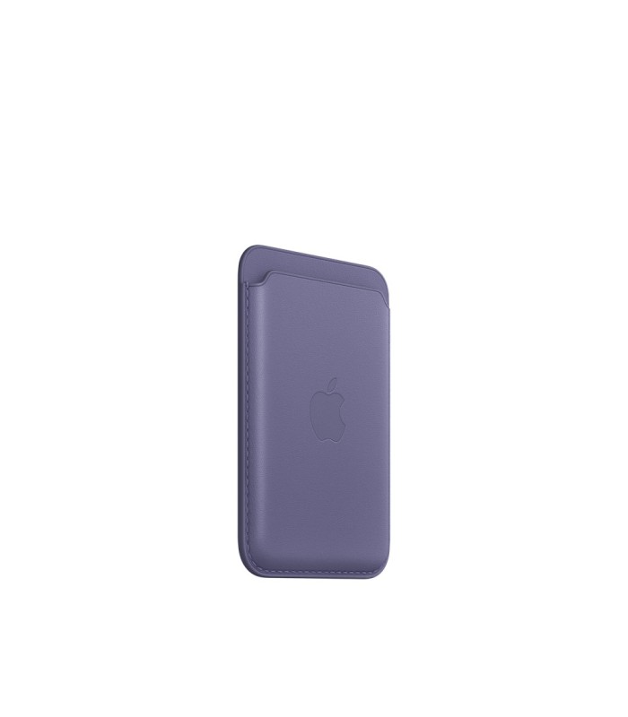 جاکارتی مگ سیف چرمی مدل iPhone Leather Wallet with MagSafe-بنفش-مشابه اصلی