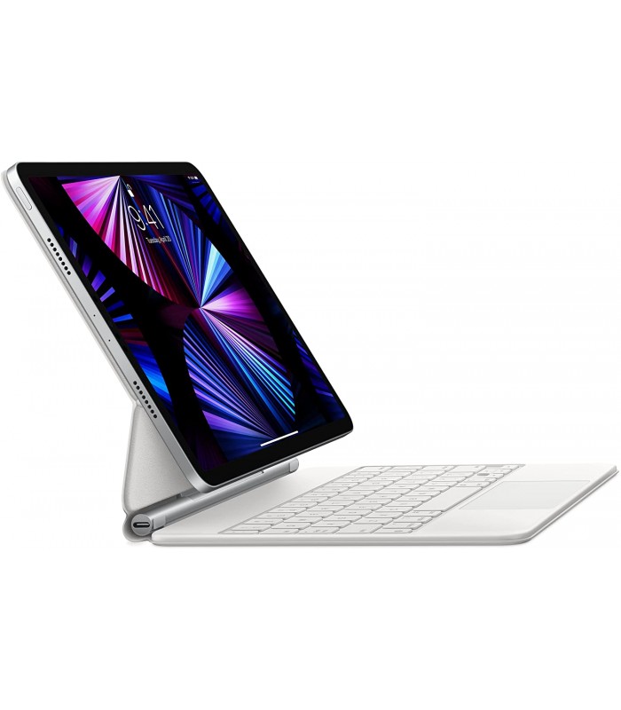 مجیک کیبورد آیپد پرو و ایر ۱۱ اینچ اپل مدل Magic Keyboard-سفید