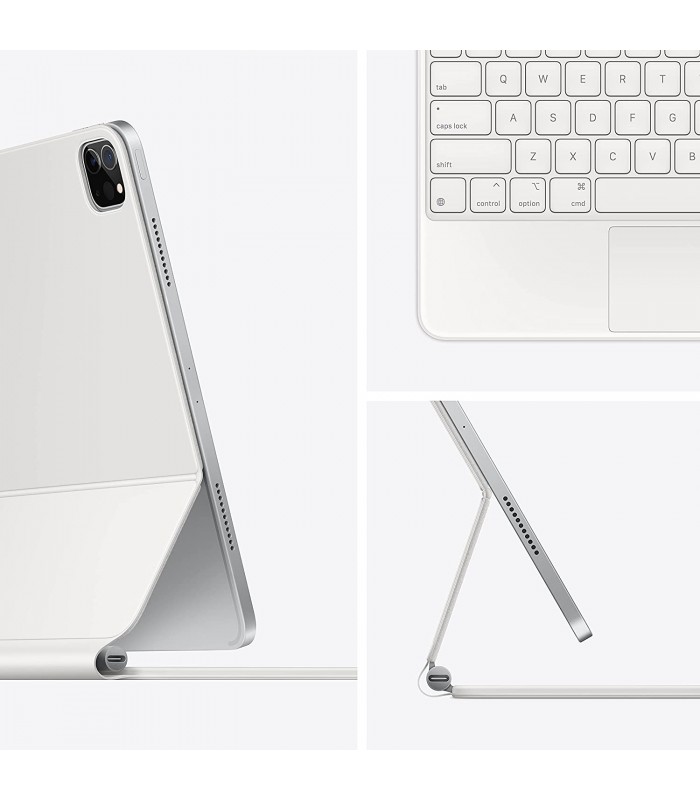 مجیک کیبورد آیپد پرو و ایر ۱۱ اینچ اپل مدل Magic Keyboard-سفید