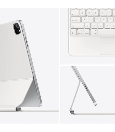 مجیک کیبورد آیپد پرو و ایر ۱۱ اینچ اپل مدل Magic Keyboard-سفید