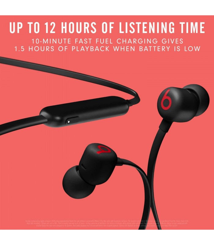 هدفون بی‌سیم توگوشی بیتس فلکس مدل Beats Flex | رنگ مشکی
