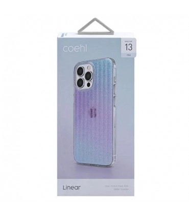 کیس ستاره‌ای هفت رنگ یونیک UNIQ مدل Linear Stardust مناسب iPhone 13 Pro-LINSTRD