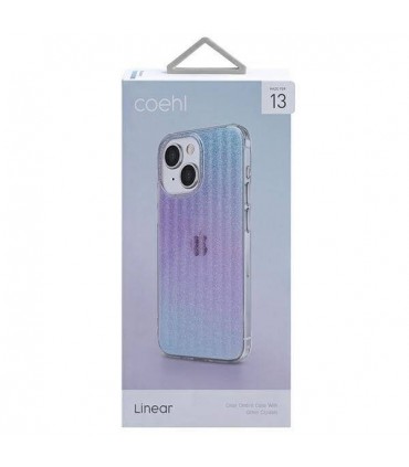 کیس ستاره‌ای هفت رنگ یونیک UNIQ مدل Linear Stardust مناسب iPhone 13-LINSTRD