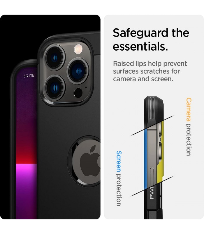 کیس Spigen مدل Tough Armor مناسب iPhone 13 Pro-مشکی-ACS03277