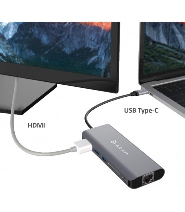 هاب ۶ در ۱ آدام المنتس مدل Adam Elements CASA Hub A01