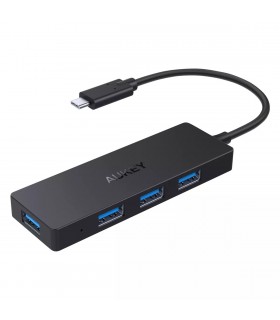 هاب ۴ پورت آکی مدل Aukey USB-C CB-C64