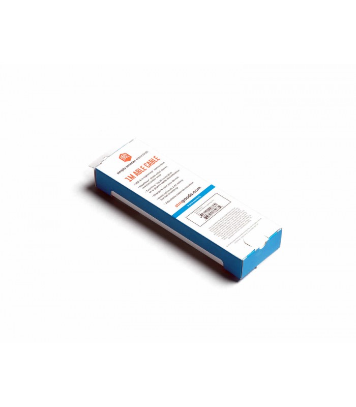 کابل سیلیکونی USB به لایتنینگ اس تی ام مدل STM Able Cable-۱ متری-خاکستری