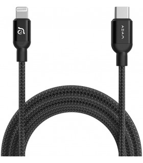کابل USB-C به لایتنینگ آدام المنتس مدل Adam Elements PeAk II C120B رنگ مشکی