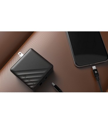 کابل USB-C به لایتنینگ آدام المنتس مدل Adam Elements PeAk II C120B رنگ مشکی