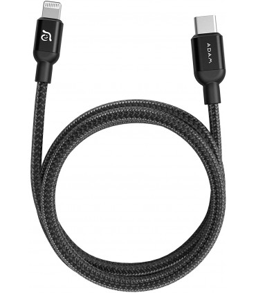 کابل USB-C به لایتنینگ آدام المنتس مدل Adam Elements PeAk II C120B رنگ مشکی