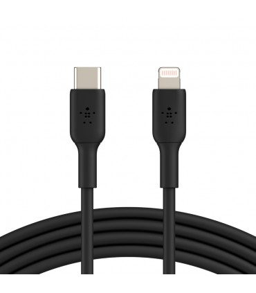 کابل USB-C به لایتنینگ بلکین مدل Belkin Boost Charge-۱ متری-مشکی