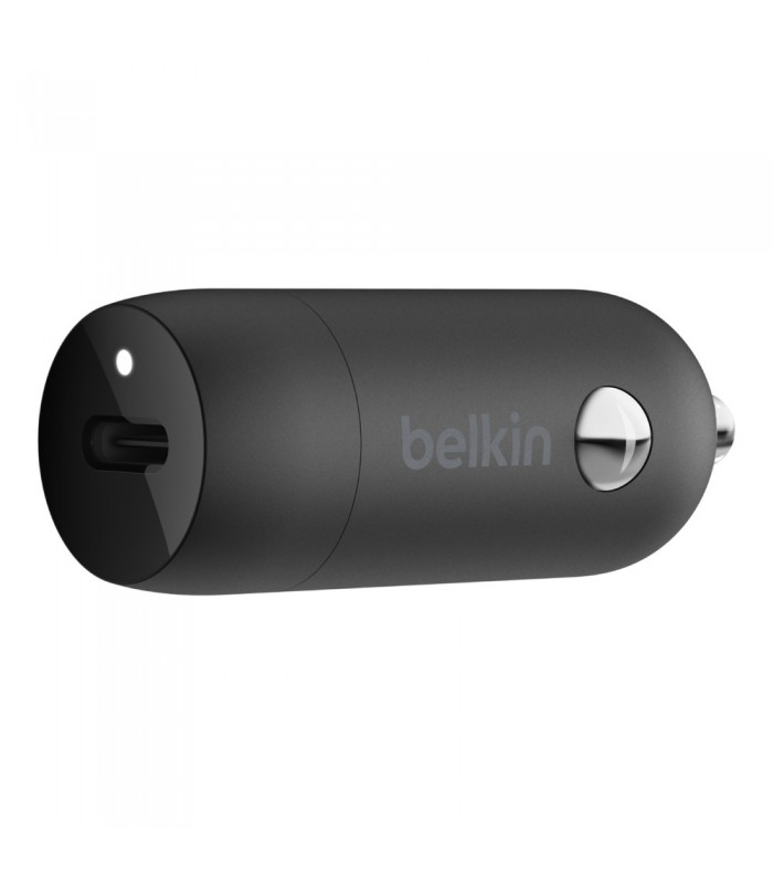 شارژر فندکی USB-C بلکین مدل Belkin USB-C 20W به همراه کابل لایتنینگ