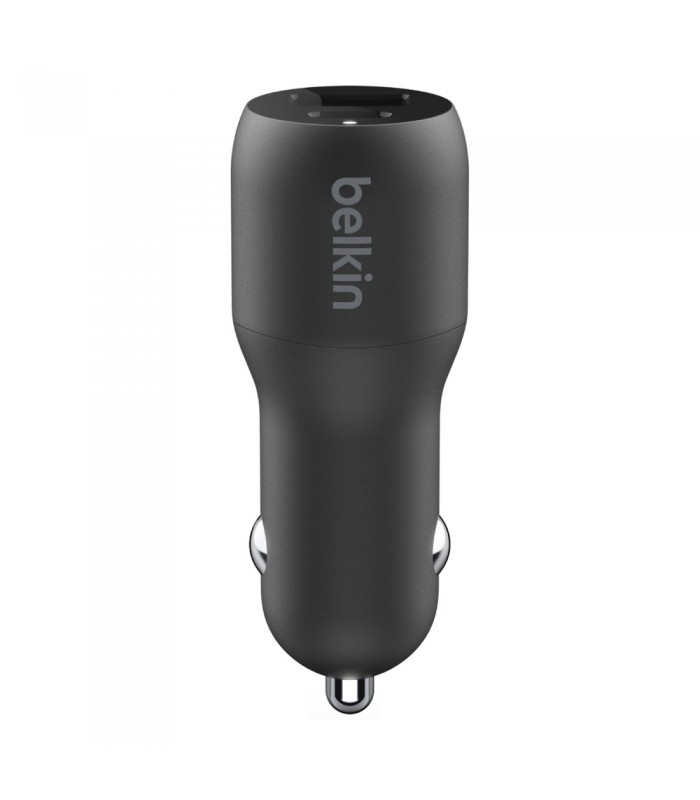 شارژر فندکی USB-C بلکین مدل Belkin USB-C + USB-A 32W