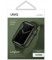 کیس گلس‌دار اپل واچ ۴۵ میلی‌متری یونیک مدل Uniq Legion-سبز-LEGNGRN