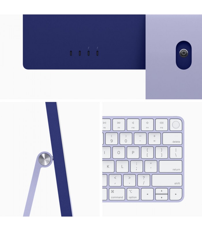 آی‌مک ۲۴ اینچ M1 8-8Core/512GB/16GB مدل Z130000NU - رنگ بنفش
