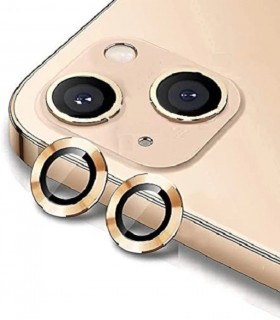 محافظ لنز دوربین گوشی آیفون 13-طلایی