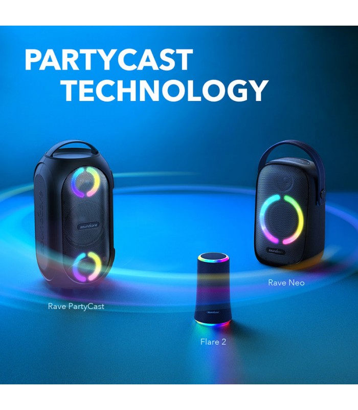 اسپیکر بلوتوث انکر مدل Anker SoundCore Rave Neo-A3395