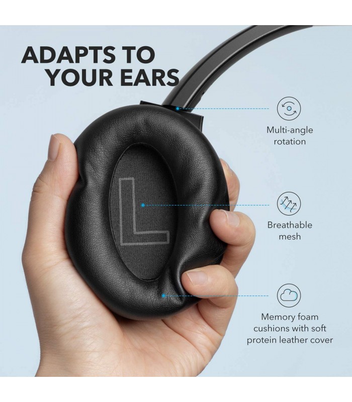 هدفون بی‌سیم روگوشی انکر مدل Anker SoundCore Life Q20-A3025
