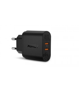 شارژر دیواری ۲ پورت آکی مدل Aukey PowerAll Dual USB PA-T16