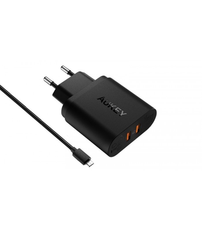 شارژر دیواری ۲ پورت آکی مدل Aukey PowerAll Dual USB PA-T16
