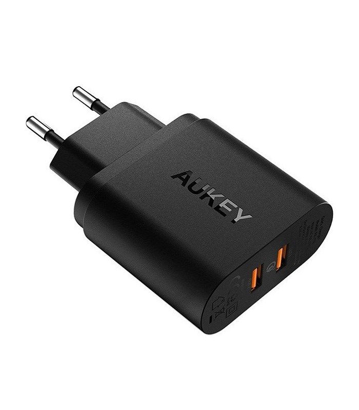 شارژر دیواری ۲ پورت آکی مدل Aukey PowerAll Dual USB PA-T16