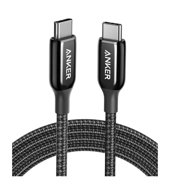 کابل دو سر USB-C انکر مدل Anker PowerLine+ III A8863H11-رنگ مشکی