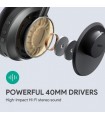 هدفون بی‌سیم روگوشی آکی مدل Aukey Wireless Headset EP-B52 V2