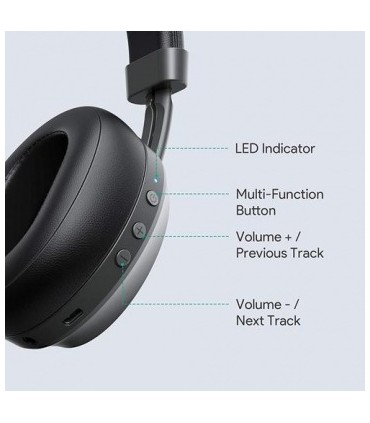 هدفون بی‌سیم روگوشی آکی مدل Aukey Wireless Headset EP-B52 V2
