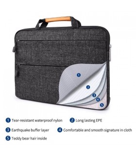 کیف لپتاپ ۱۳.۳ اینچی ویوو مدل WIWU Smart Stand Sleeve-مشکی