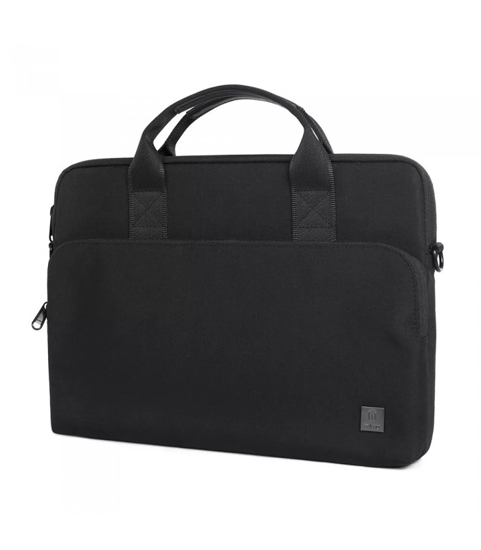 کیف شانه‌آویز لپتاپ ۱۴ اینچی ویوو مدل WIWU Alpha Double Layer Laptop Bag-مشکی