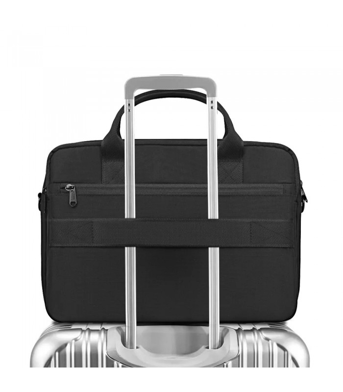 کیف شانه‌آویز لپتاپ ۱۴ اینچی ویوو مدل WIWU Alpha Double Layer Laptop Bag-مشکی