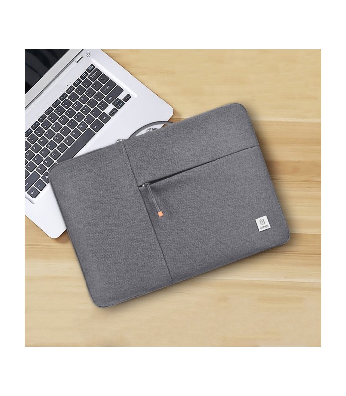 کیف لپتاپ ۱۵.۶ اینچی ویوو مدل WIWU Alpha Double Layer Sleeve-خاکستری