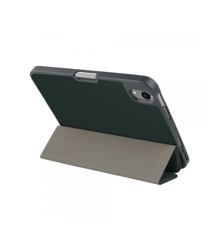 کیف کلاسوری آیپد مینی ۶ سایز ۸.۳ اینچی گرین مدل Green Premium Vegan Leather-سبز